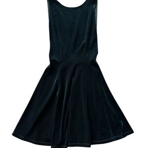 Elegant Black Backless Dress